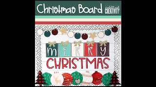 Christmas Bulletin Board