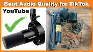 How to Beat Audio Quality for TikTok and YouTube?