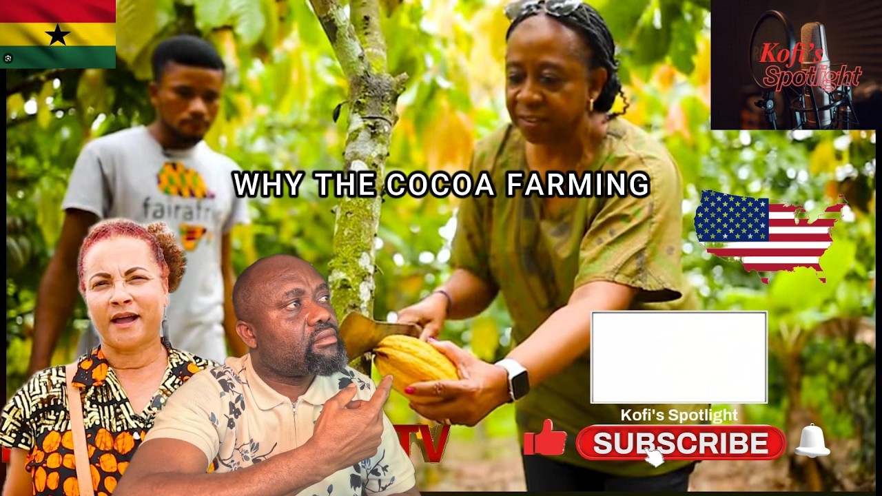 🇬🇭🇺🇸ИЗ АМЕРИКИ НА РЫНОК ФЕРМЕРА, ВЫРАЩИВАЮЩЕГО КАКАО, В ГАНЕ — ПЕРЕЖИВАНИЕ, ИЗМЕНИВШЕЕ ЖИЗНЬ!
