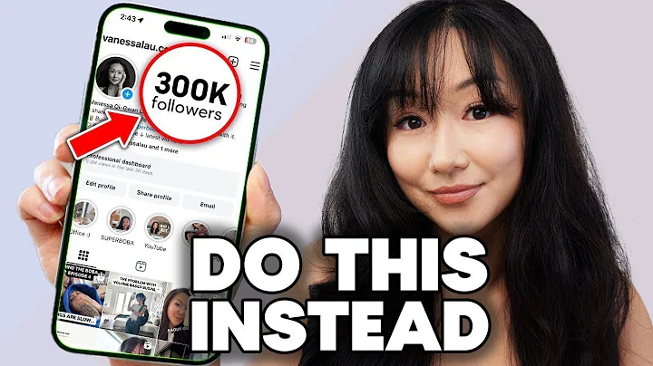 Don't build a social media account. Build a personal brand instead.