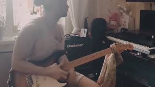 Black Sabbath - Warning (the first solo rehearsal) #guitar #blacksabbath #cover
