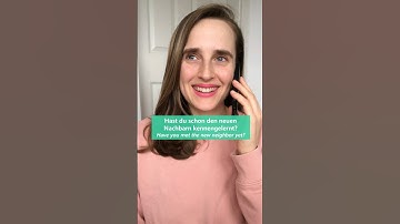 On the Phone with Jenny & Jacqueline #germanlesson #learngerman #lingonigerman