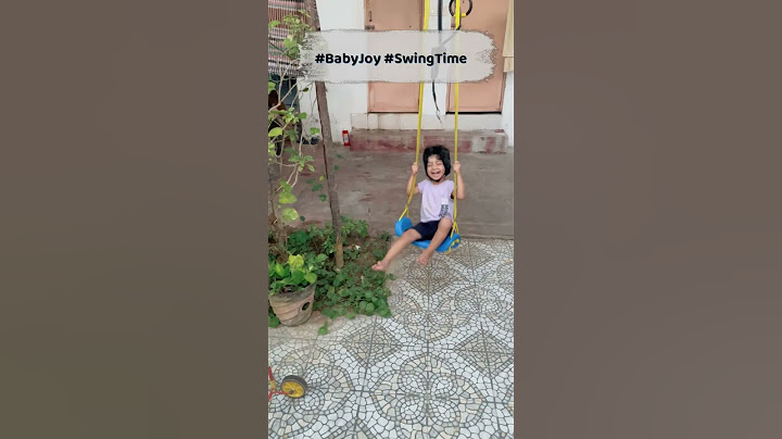 Pure Joy in Every Swing: Baby's Laughter in the Air #BabyJoy #SwingTime #LittleMoments #HappyBaby