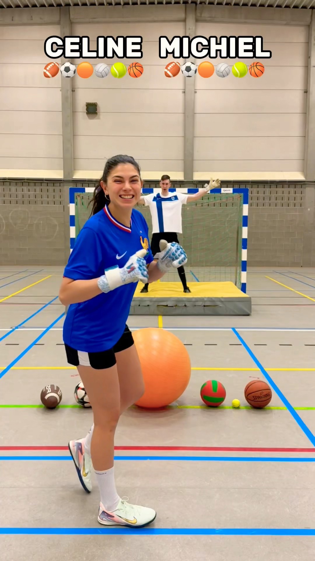 Shooting vs Goalkeeping Challenge ??