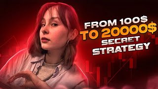 TRADING FROM $100 to $20000 on BINARY OPTIONS - 2023 Strategy for a beginner and a small deposit