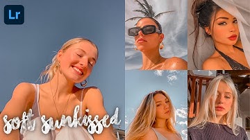 Soft Sunkissed Preset | How To Edit Soft Sunkissed Filter | Free Lightroom Mobile Presets DNG