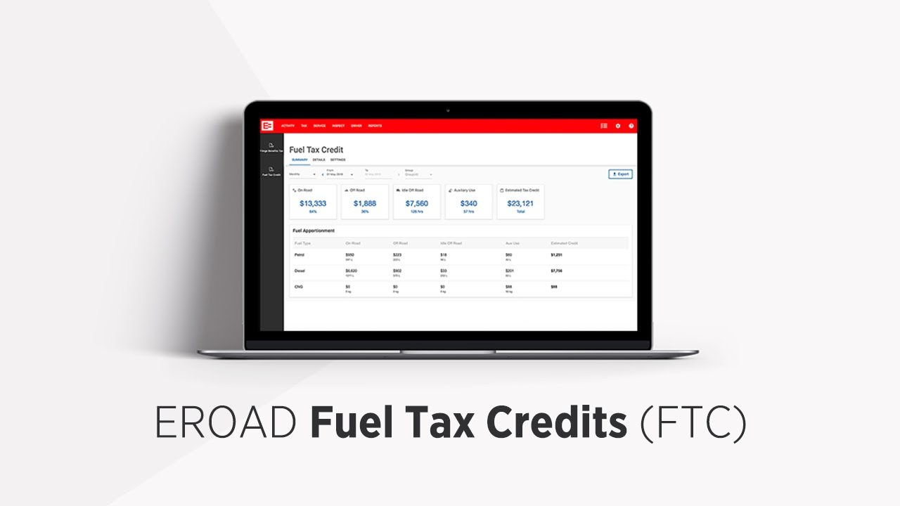 Automated Fuel Tax Credit Rebates YouTube