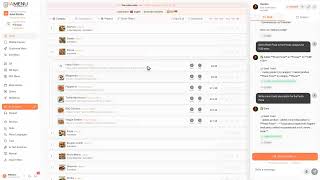 Build & edit your menu just by chatting — meet GASTON, the AI assistant | IAMenu