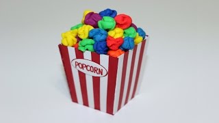 Play Doh Rainbow Popcorn Snack Super Easy By Tiger Tomato