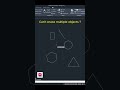🚫 AutoCAD Not Selecting Multiple Objects? FIX It Now! ✅ #autocad #cadfx #tutorial #cad