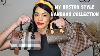 MY BOSTON STYLE BAGS COLLECTION FT LOUIS VUITTON, BURBERRY