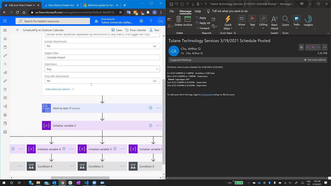 ScheduleFly Email To Outlook Calendar Power Automate Flow YouTube ScheduleFly Email To Outlook Calendar Power Automate Flow YouTube