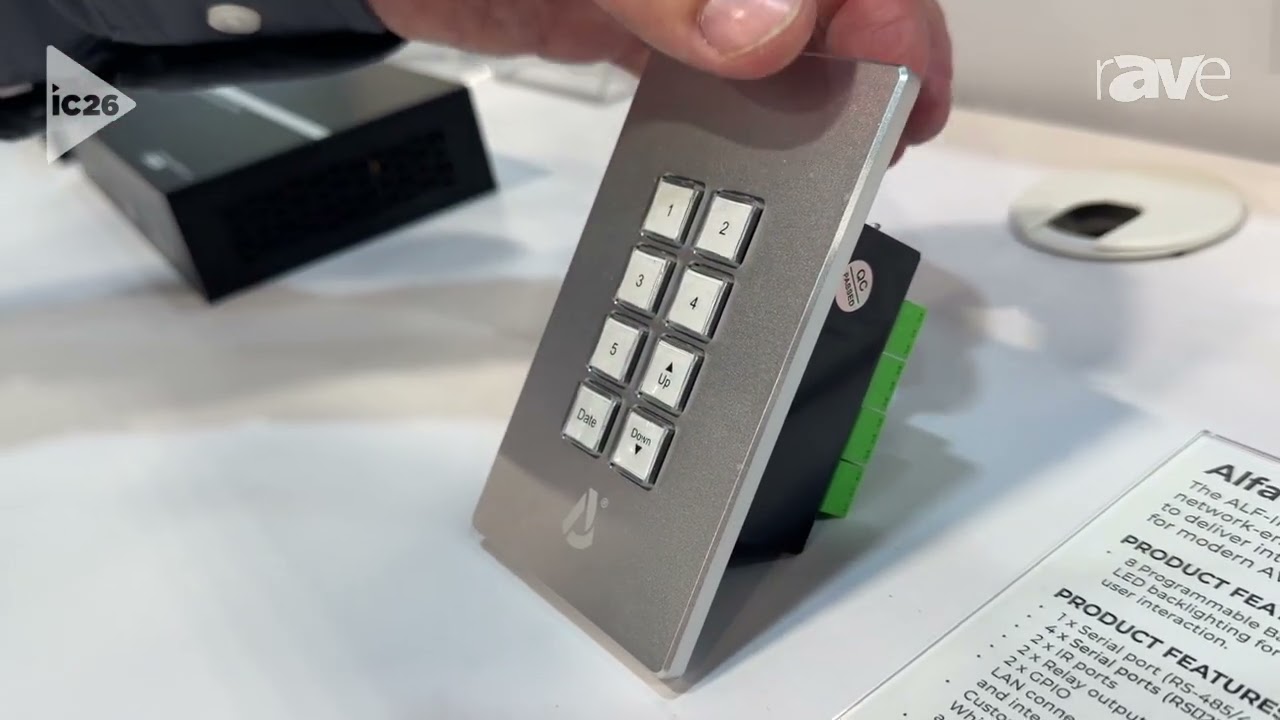 InfoComm 2026: Alfatron Electronics Introduces ALF-IP8, ALF-EKP-8E Keypad Controllers