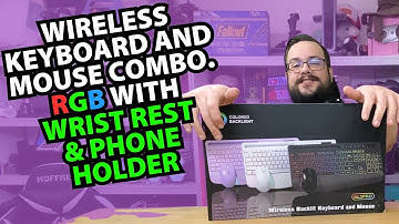 Quiet, Rechargeable, RGB – The BEST Budget Wireless Keyboard Mouse Combo?