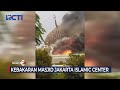 Kubah masjid islamic center terbakar dan runtuh saat renovasi di koja jakut seputarinewspagi 2010