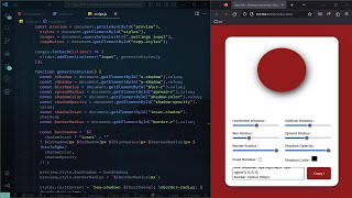 NaeuCode - Day #19 -  Shadow Generator  - Using HTML CSS & JavaScript - No Talking