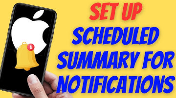 How to Set Up Scheduled Summary For Notifications on iPhone (iOS)