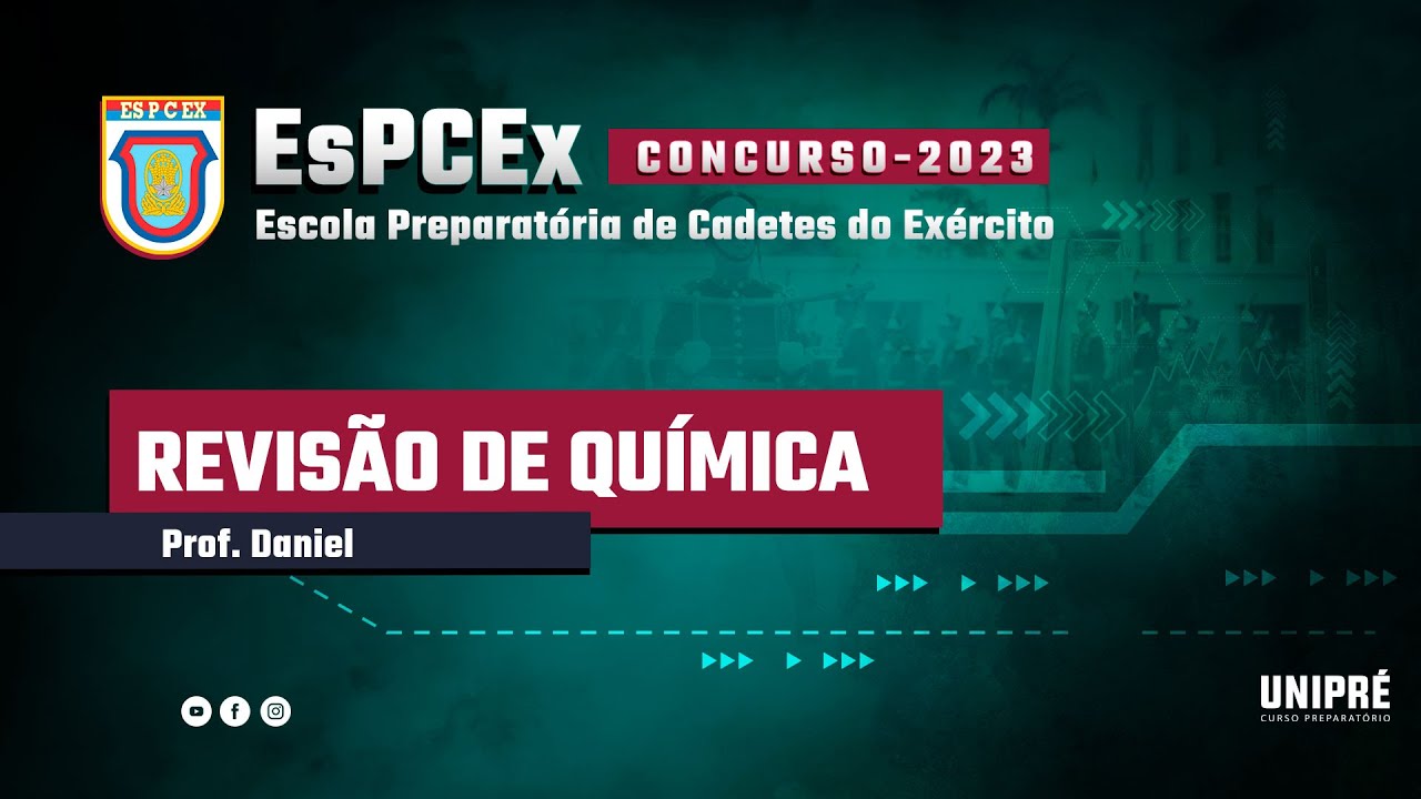 Revisão EsPCEx 2023 - Química