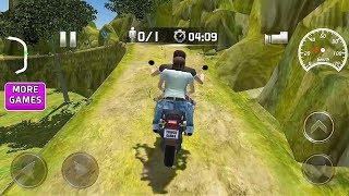 Modern Bike Taxi Mountain Driving Game || Tuk Tuk Bike Games || Bike Racing Games 3D screenshot 1