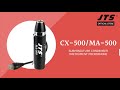 Jts cx500  ma500 subminiature condenser instrument microphone