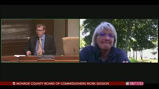 Monroe County Commissioners Work Session, August 17, 2022