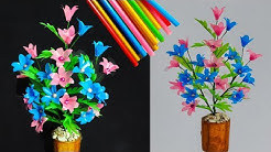 cara membuat bunga dari sedotan kreatif #2 | how to make the latest straws flower - Durasi: 10.34. 
