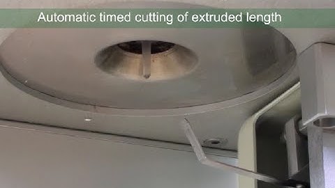 Tinius Olsen MP1200 - Use of motorised weight lowering platform