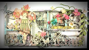 SaCrafters DT Project: Altered Printers Tray--Start-to-Finish (CreationBySong)