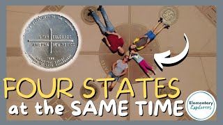 Famous Standing in Four States at the Same Time - Four Corners National Monument - CO, NM, AZ, UT Net Worth