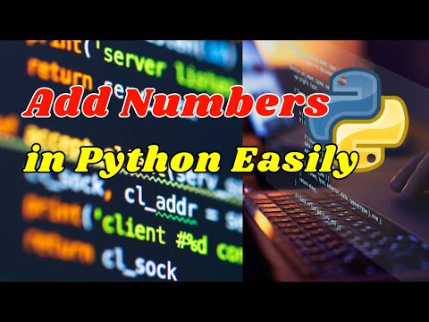 Pythonで簡単に数字を足す方法
