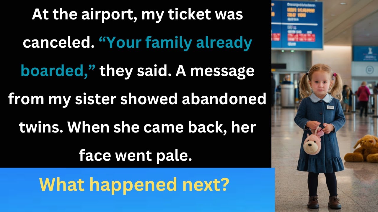 She Abandoned Her Kids at the Airport... But Justice Had Other Plans