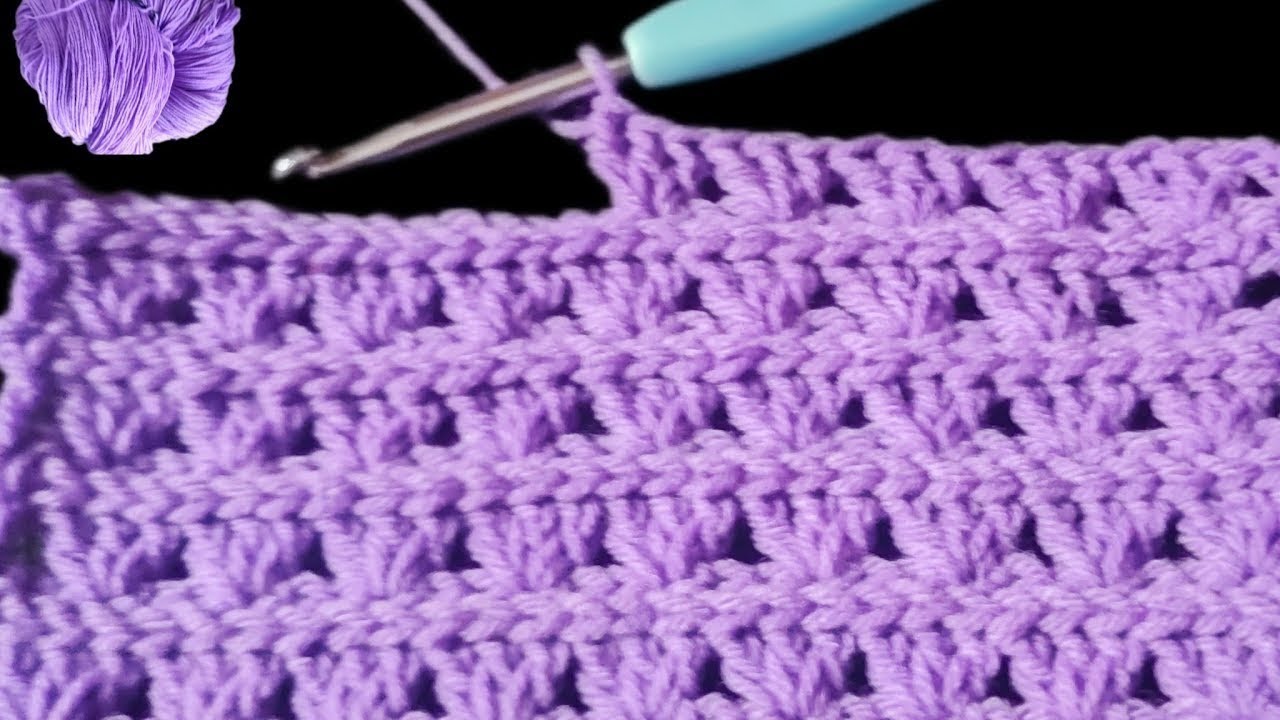 Easy Crochet Pattern For Beginners || Baby Blanket Pattern || Crochet ...