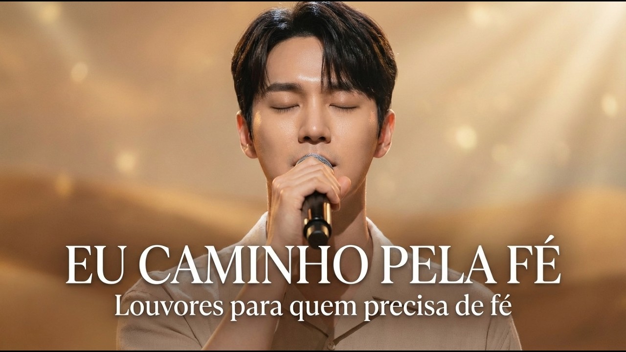 EU CAMINHO PELA FÉ/ Louvores Que Tocam o Coração/ Oração Cantada/ 4k
