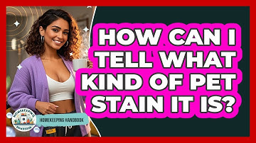 How Can I Tell What Kind Of Pet Stain It Is? - Homekeeping Handbook