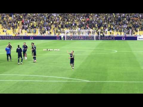 Fenerbahçe - Valbuena tribünden çağrılma