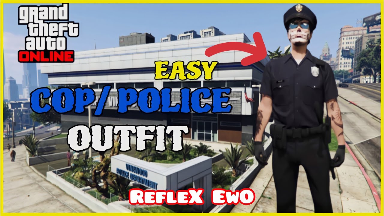 BRAND NEW GTA 5 ONLINE HOW TO GET THE COP OUTFIT ONLINE GTA 5 