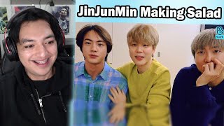 EAT JIN with Jimin and RM - BTS Vlive Reaction