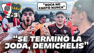 Thumbnail for CLÁSICO / REACCIÓN CON LOS HINCHAS / RIVER 2-3 BOCA