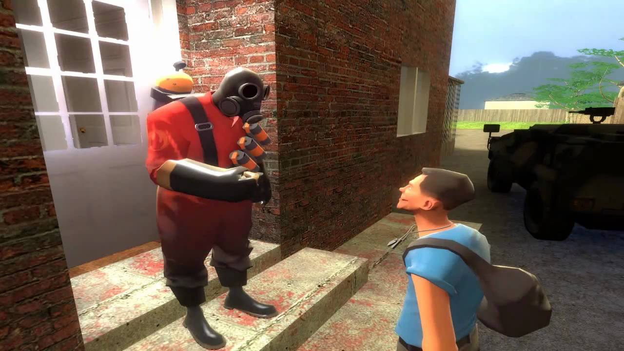 Pyro Crafting Team Fortress 2 - Pyro gone Crafting - YouTube