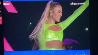 Danna Paola Canta "No bailes sola" en el concierto de CDMX