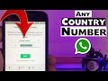 Activate whatsapp with any countrys number