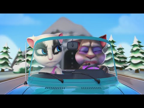 Минимульты Говорящий Том, 20 серия - В дорогу! | FUN! FUN! FUN! MY TALKING TOM FRIENDS