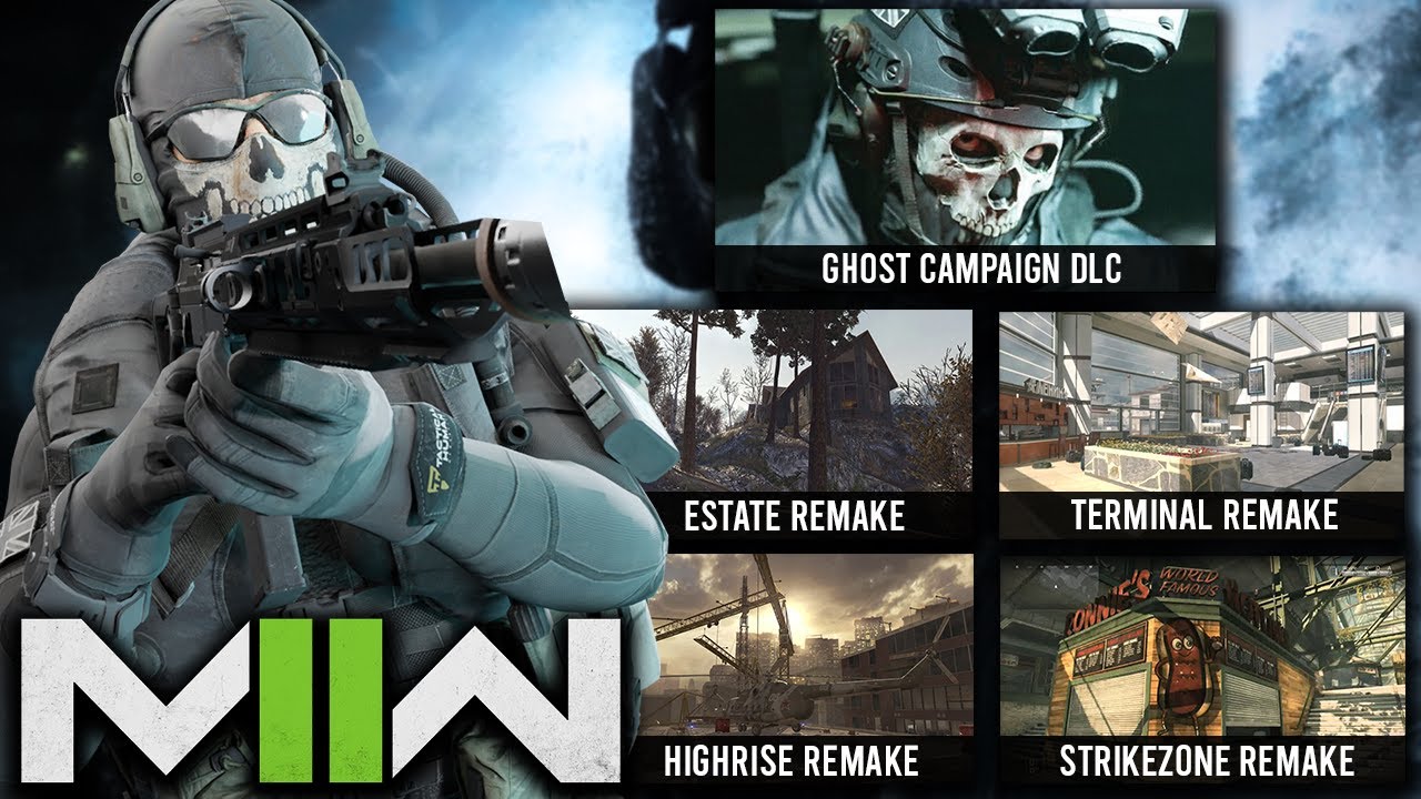 The NEW Ghost Campaign DLC in Modern Warfare 2… 