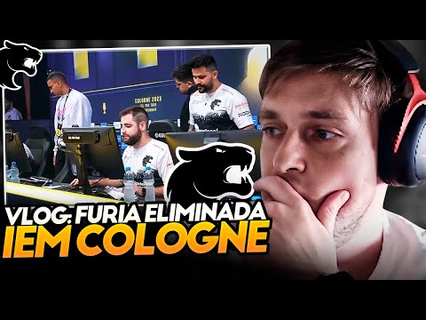 VLOG DE ELIMINAÇÃO DA FURIA na IEM COLOGNE + OPINIÕES DO APOKÃO!