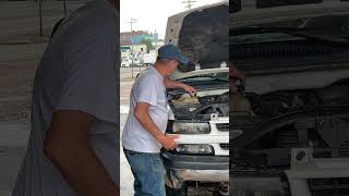 Boiling Engine Coolant Explodes Out Of Tank - 1500662