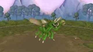 Green Flying Bug - Spore Creature Creator Video