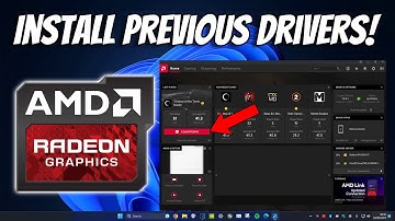 Install Previous AMD Drivers & Downgrade to Older AMD Driver Version | How To