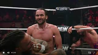 goa vs  young bucks aew collision