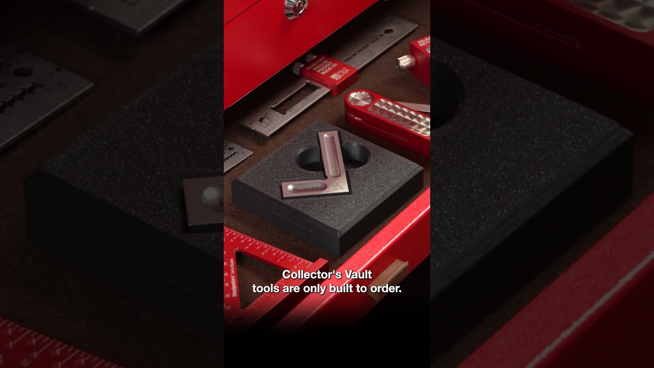 Woodpeckers Stainless Steel Mini Square - Only Available For A Limited Time