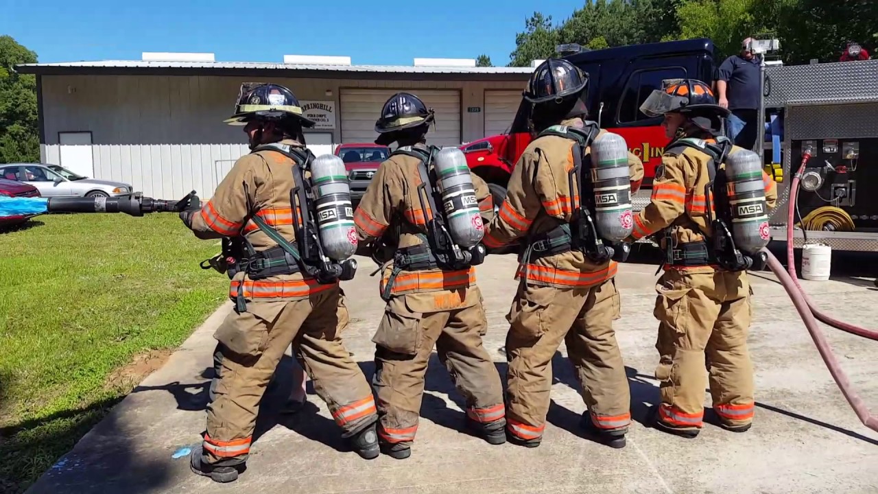 The day the water ran BLUE in Springhill,La!!! Springhill Fire District 11 YouTube